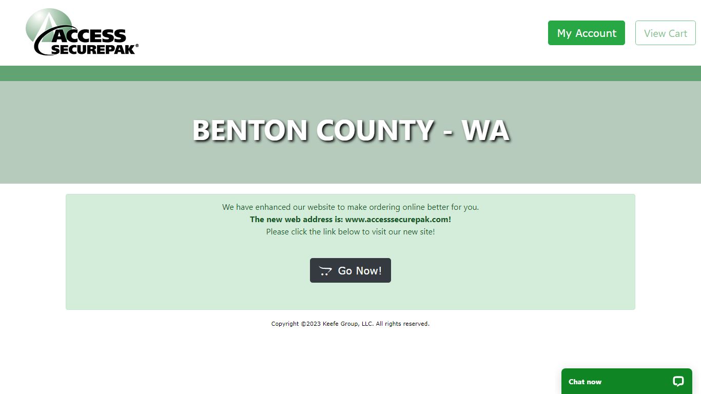 Benton County Jail Package Program - WA - Access Securepak