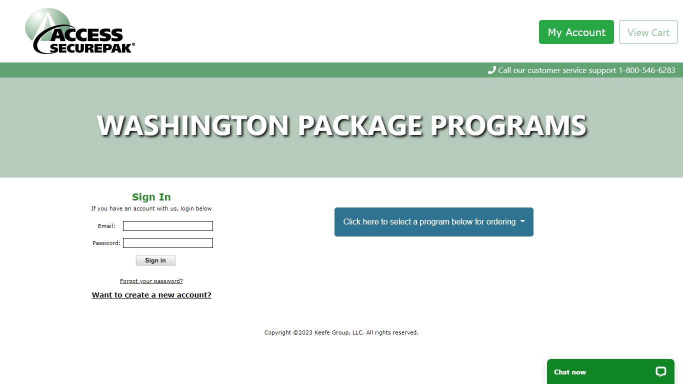 Access Securepak - MAIN - Washington